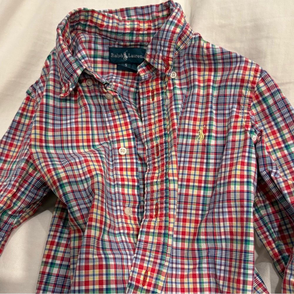 Ralph Lauren Polo Vibrant Checkered Shirt